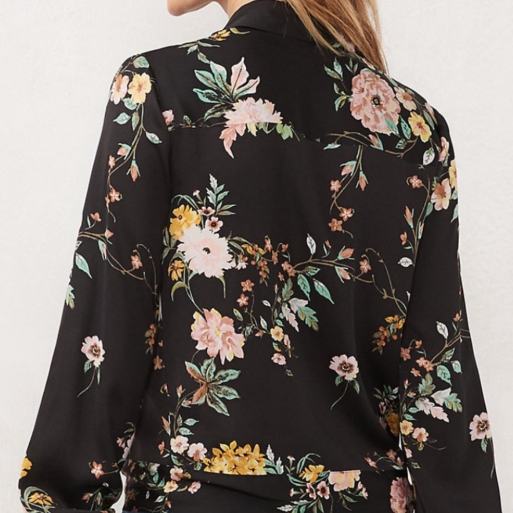 Lc Button Down Floral